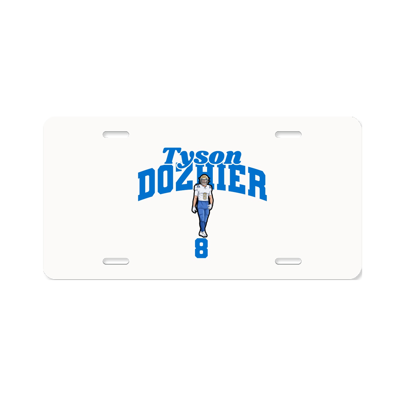 License Plate — Signature Arch in Classic