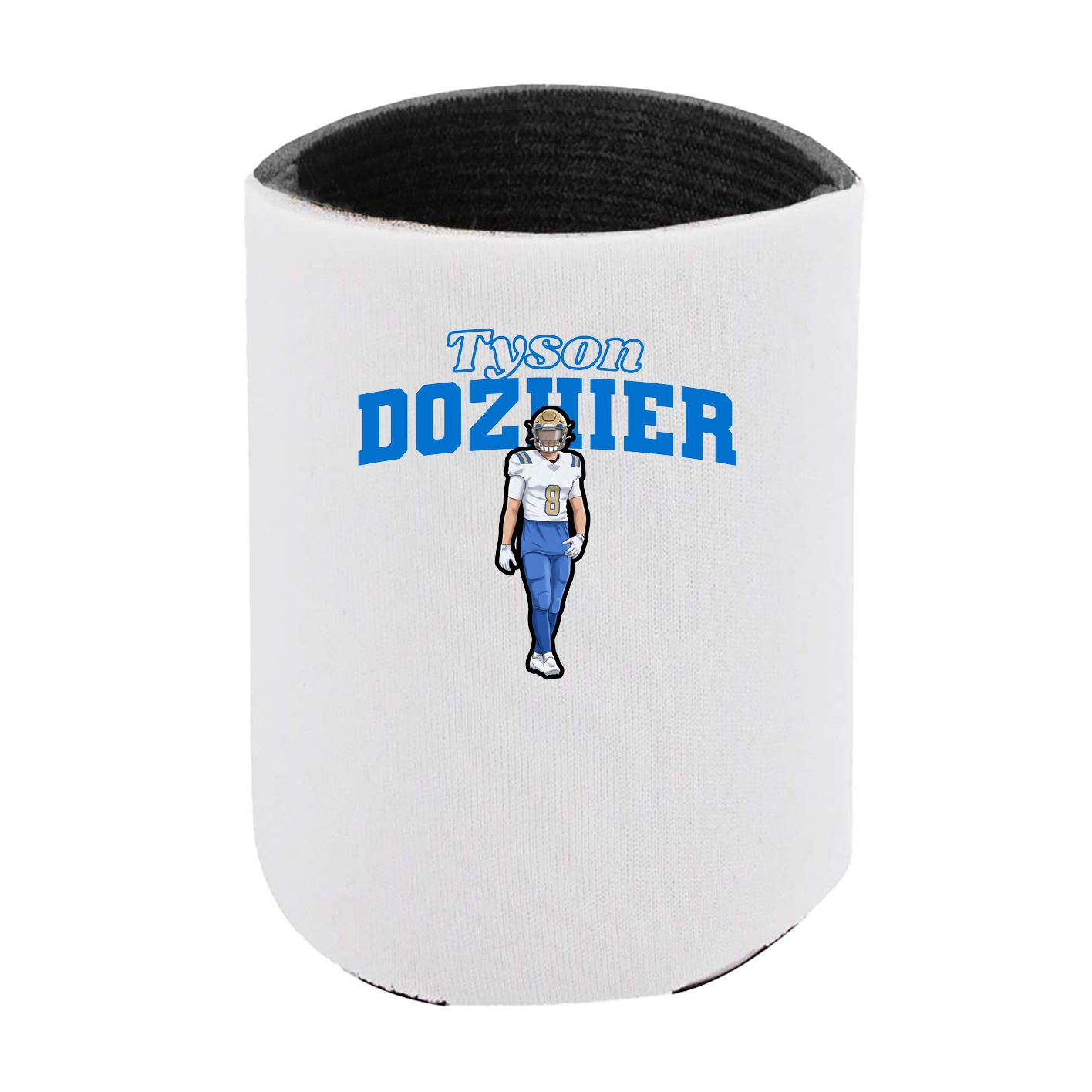 Can Holder — Name Arch in White