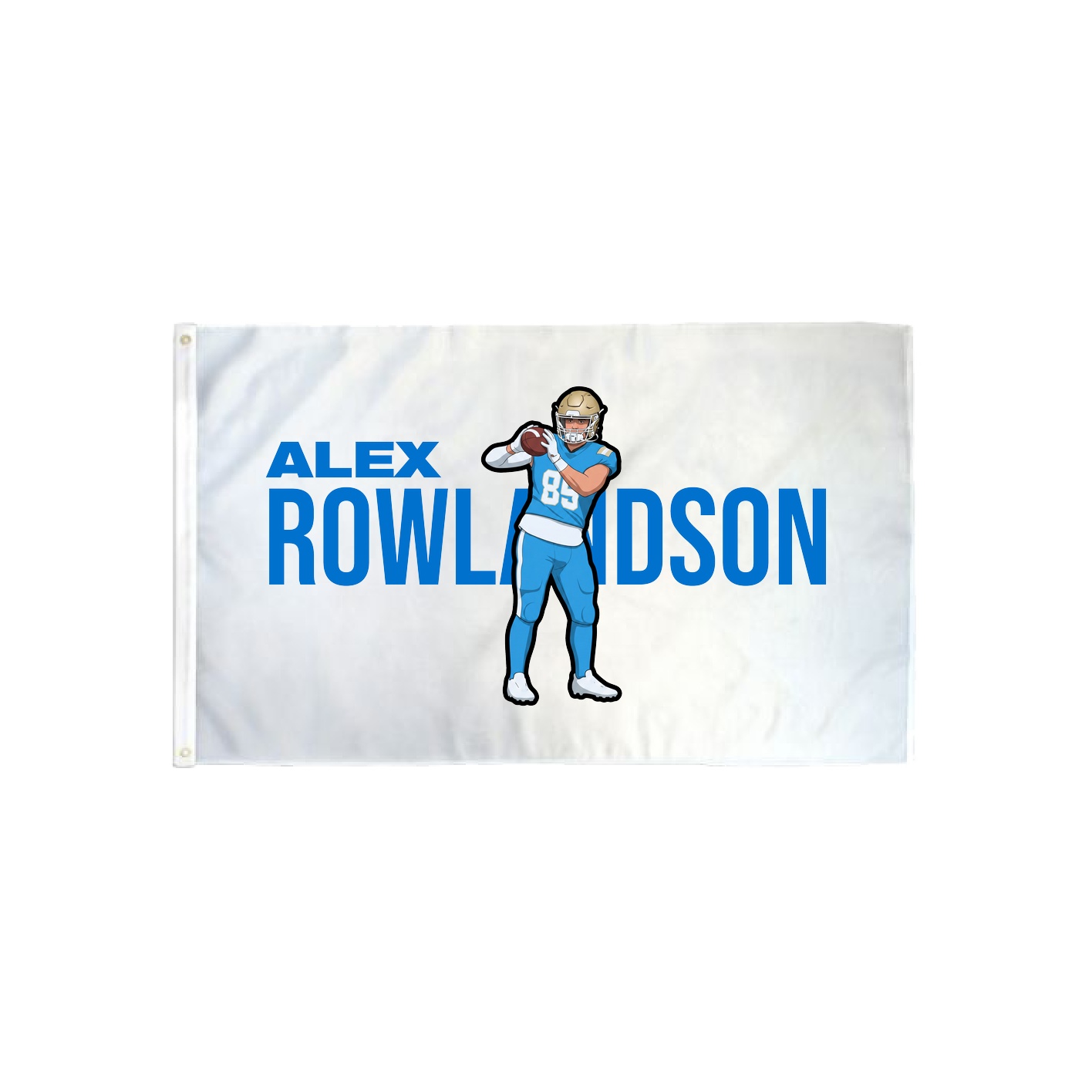 3x5 Flag — Player Name in Classic
