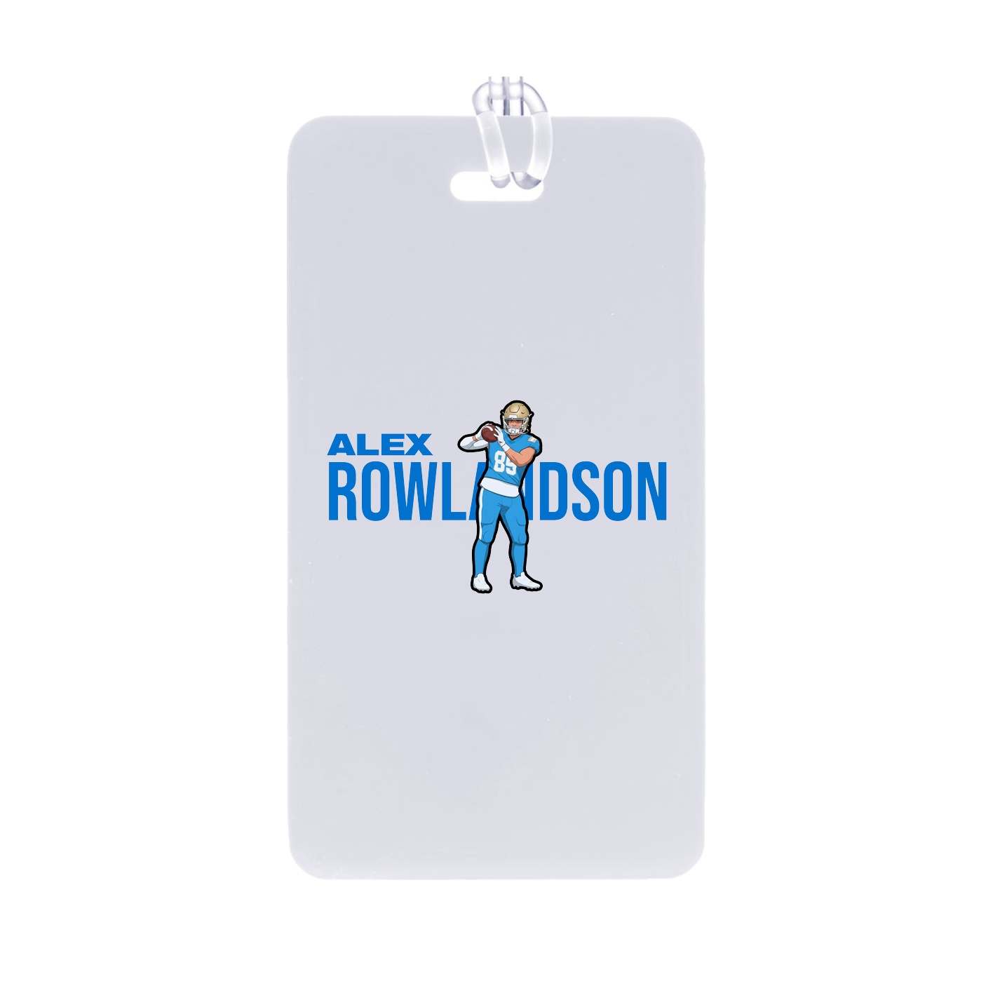 Bag Tag — Player Name in Classic