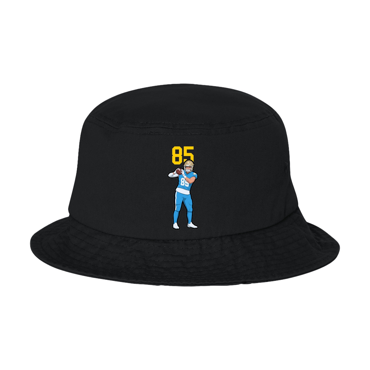 Bucket Cap — Number Top in Black
