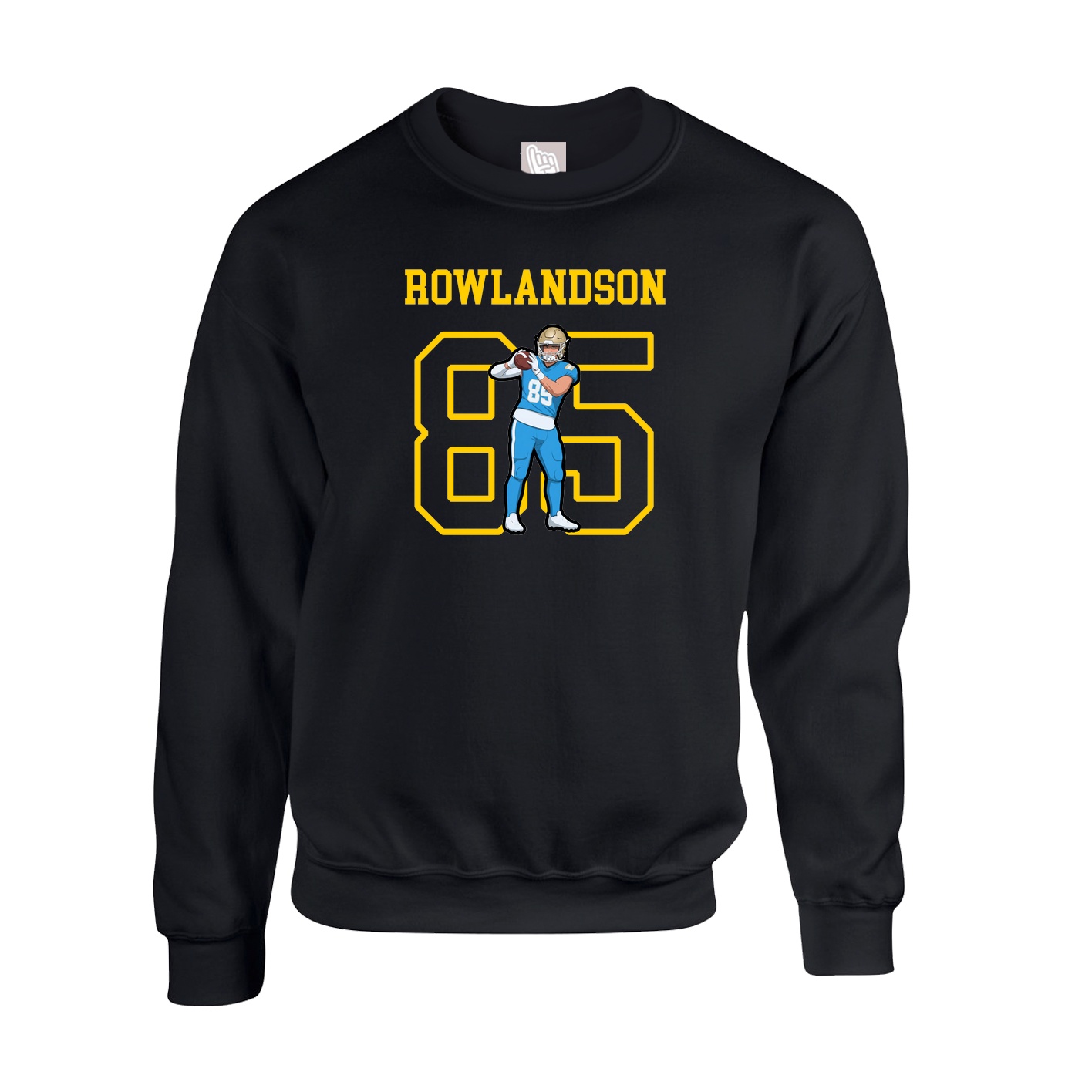 Fleece Crew — Shirsey in Black