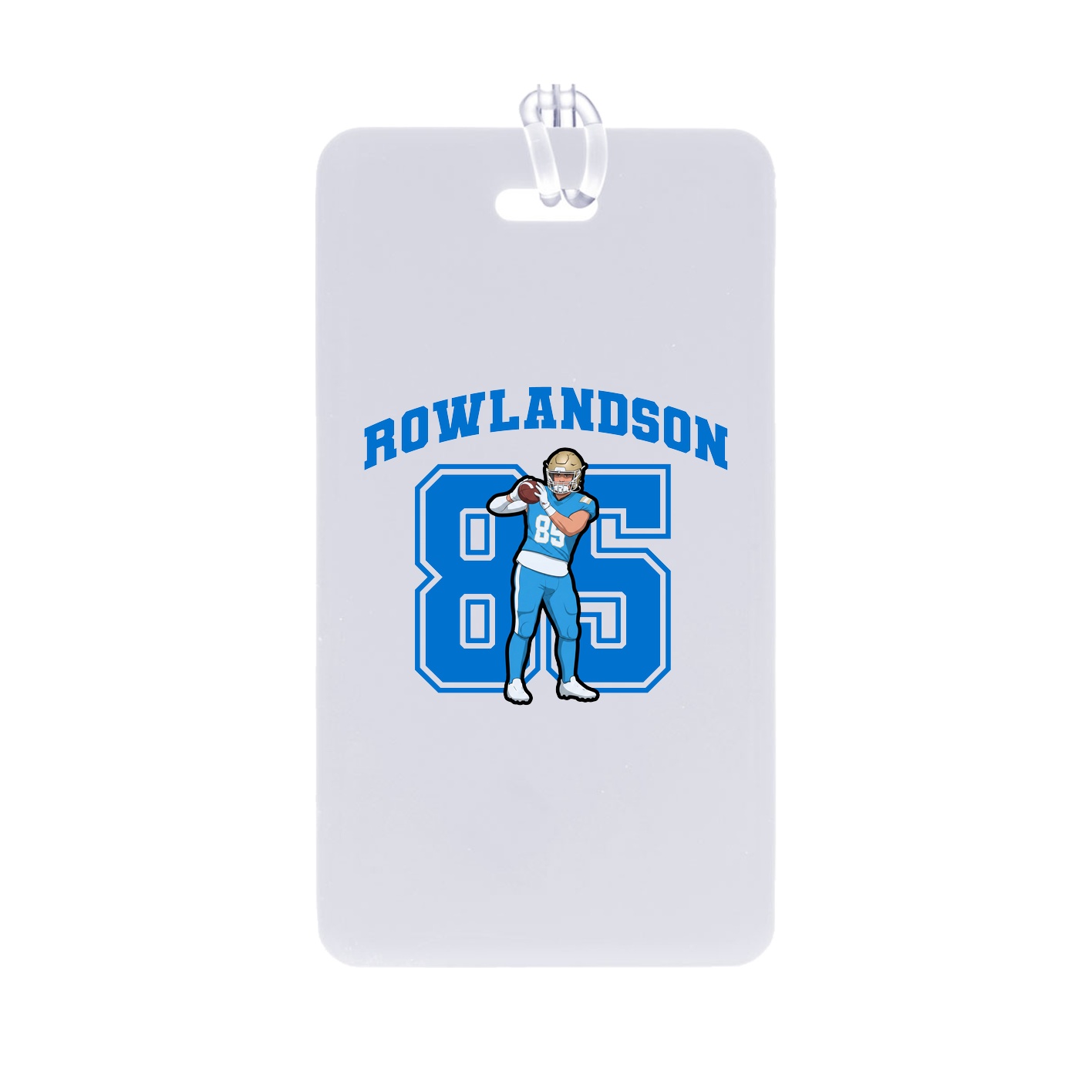 Bag Tag — Number in Classic