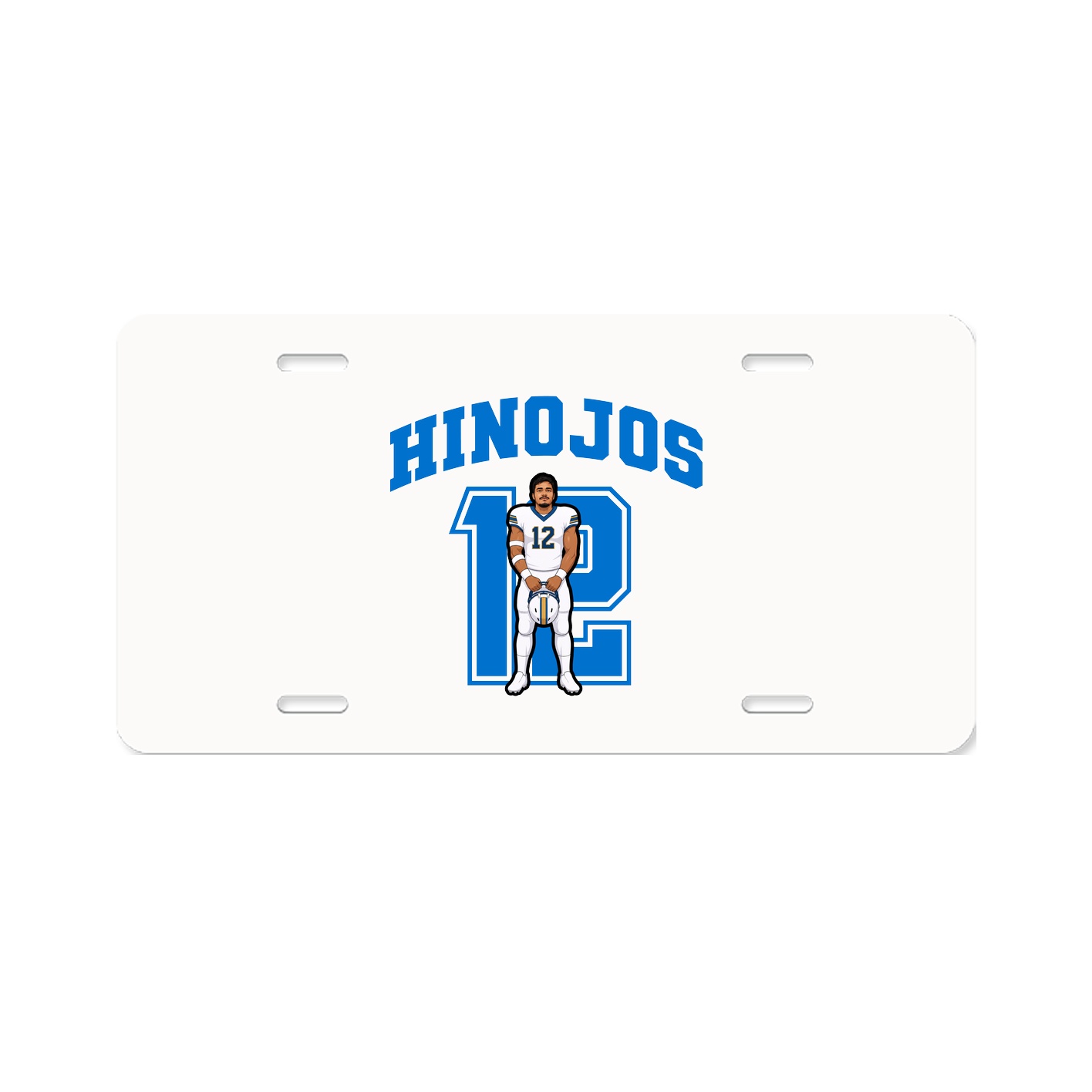 License Plate — Number in Classic