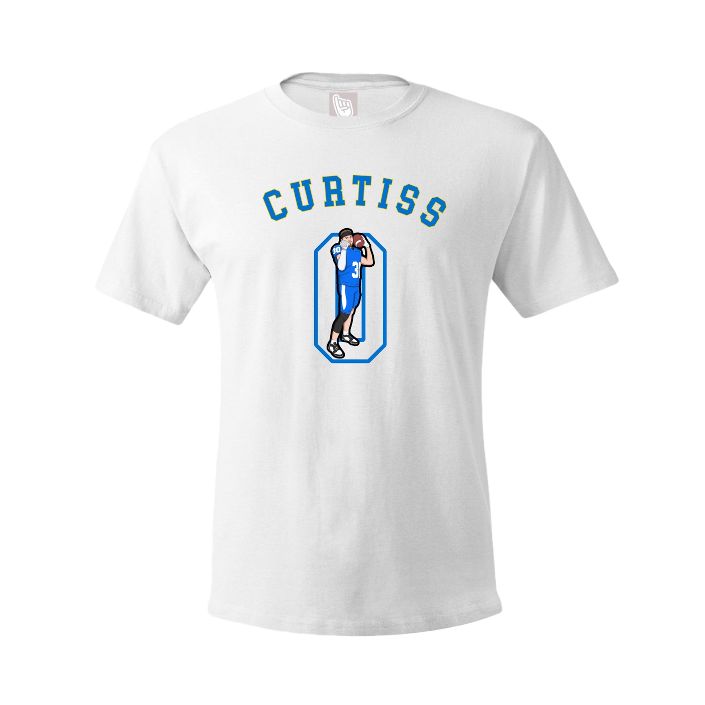 Youth Tee — Shirsey Arch in White