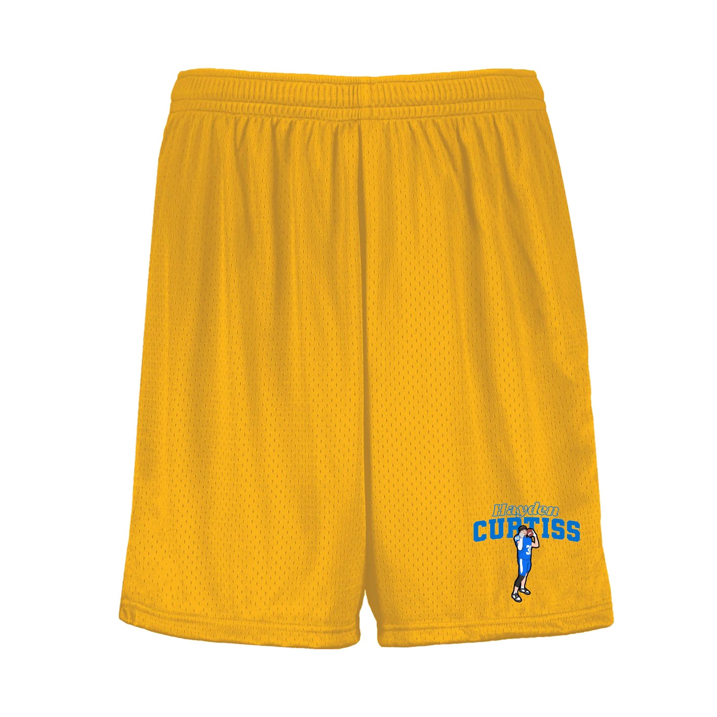 Shorts — Name Arch in Gold