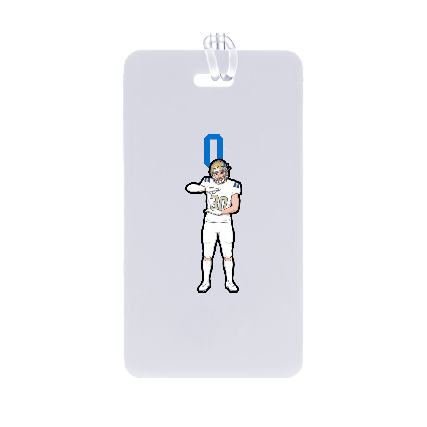 Bag Tag — Number Top in Classic