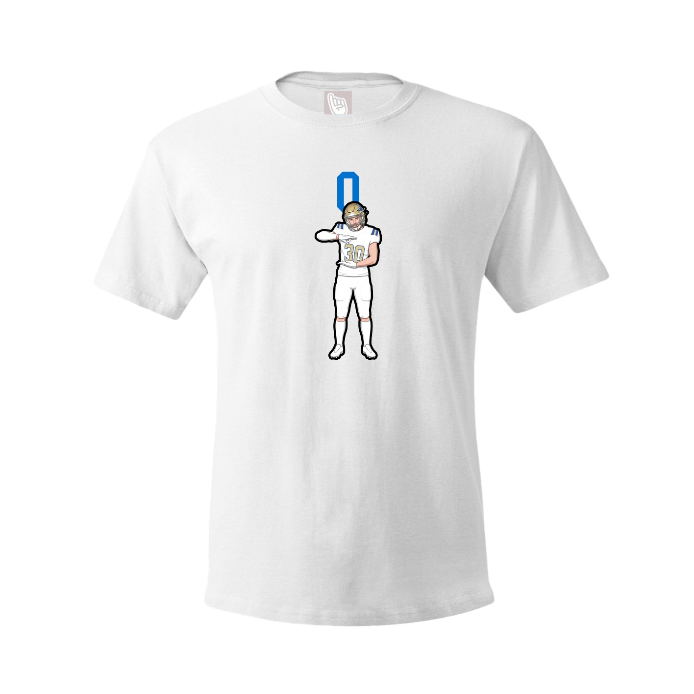 Tee — Number Top in White