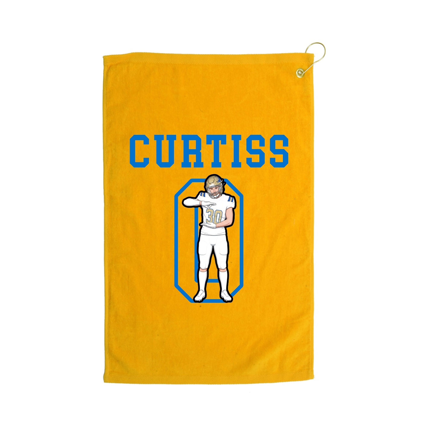 Golf Towel — Shirsey in Gold