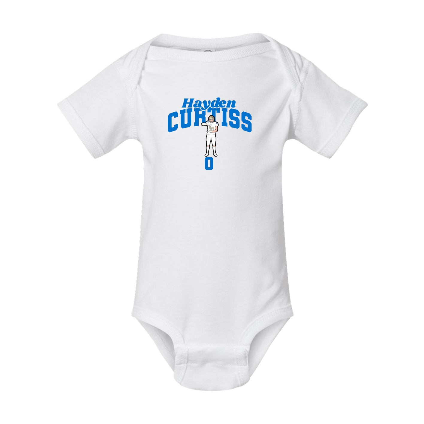 Baby Onesie — Signature Arch in White