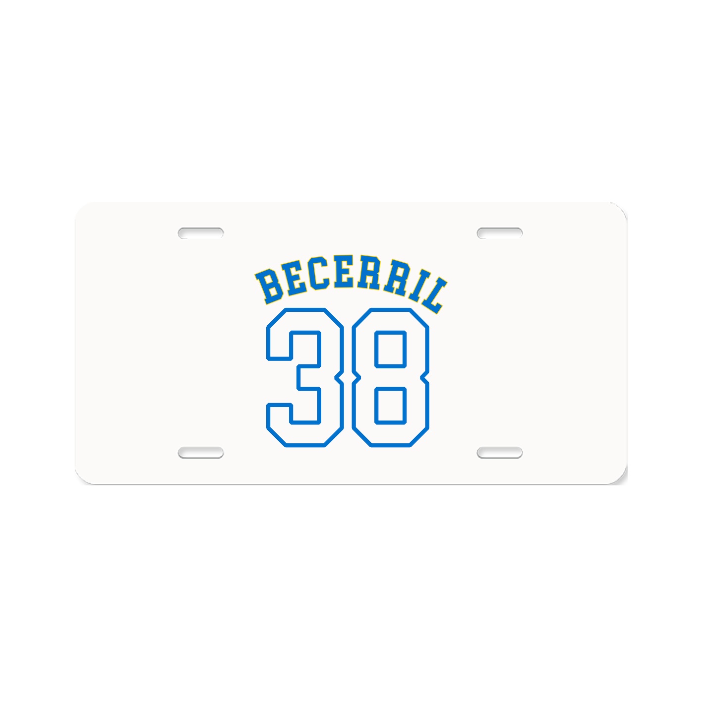 License Plate — Shirsey Arch in Classic