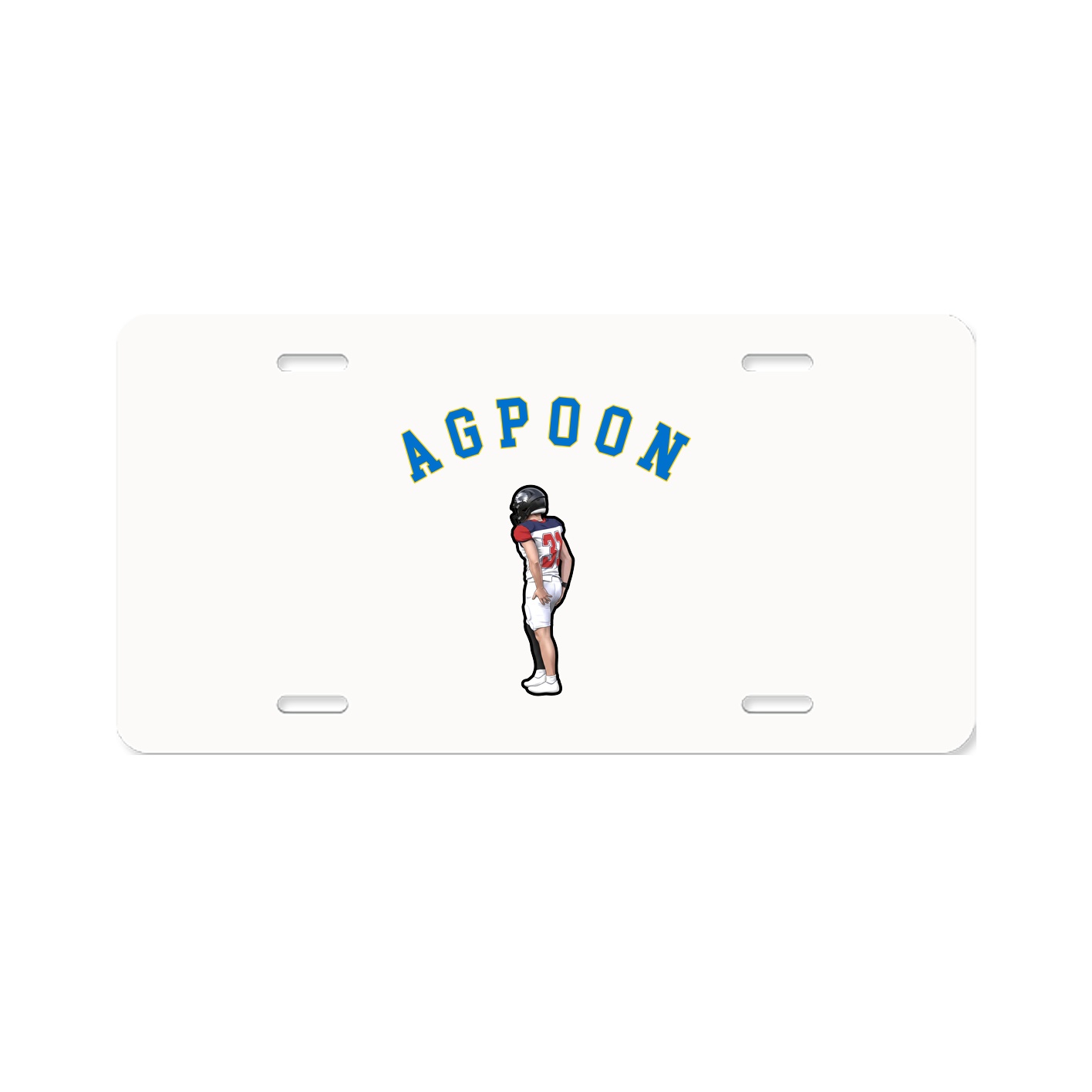 Aluminum License Plate