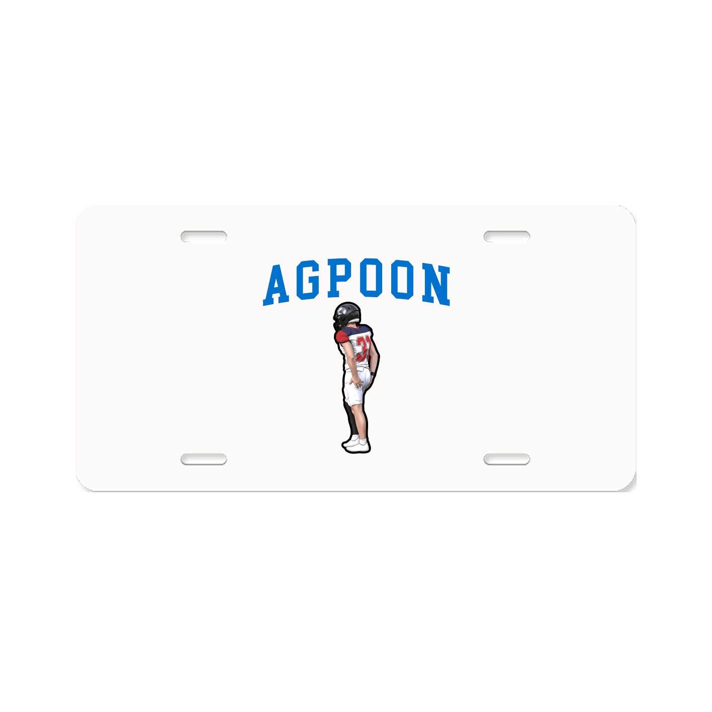 Aluminum License Plate