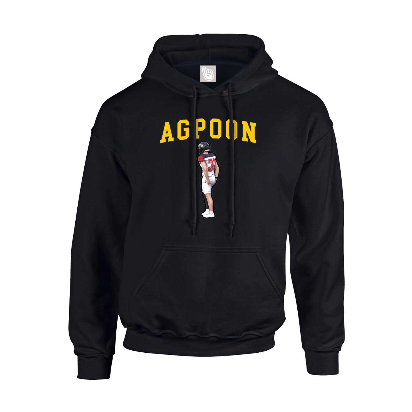 Youth Hoodie — Shirsey in Black