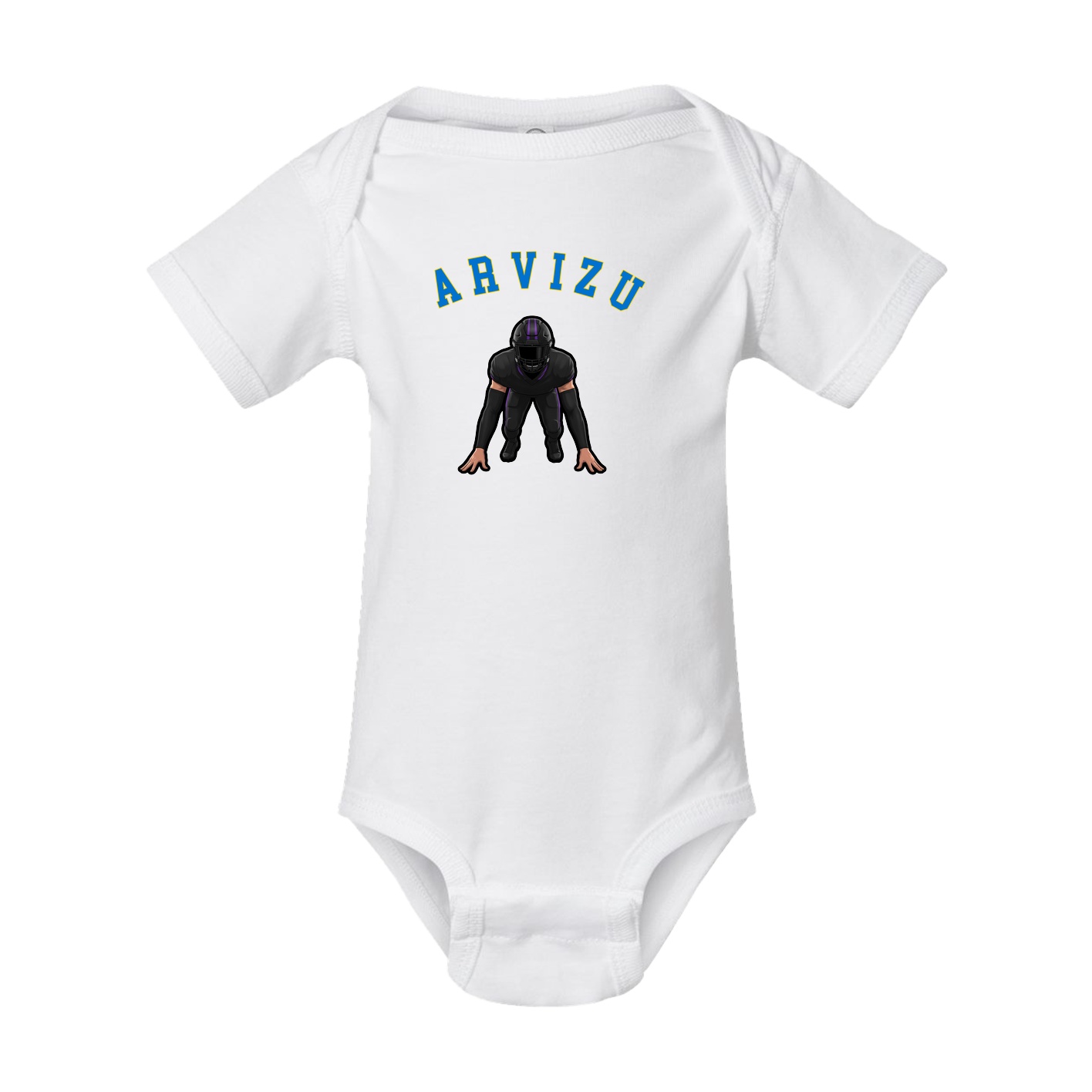 Baby Onesie — Shirsey Arch in White