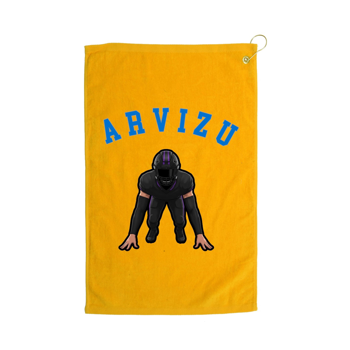 Golf Towel — Shirsey Arch in Gold