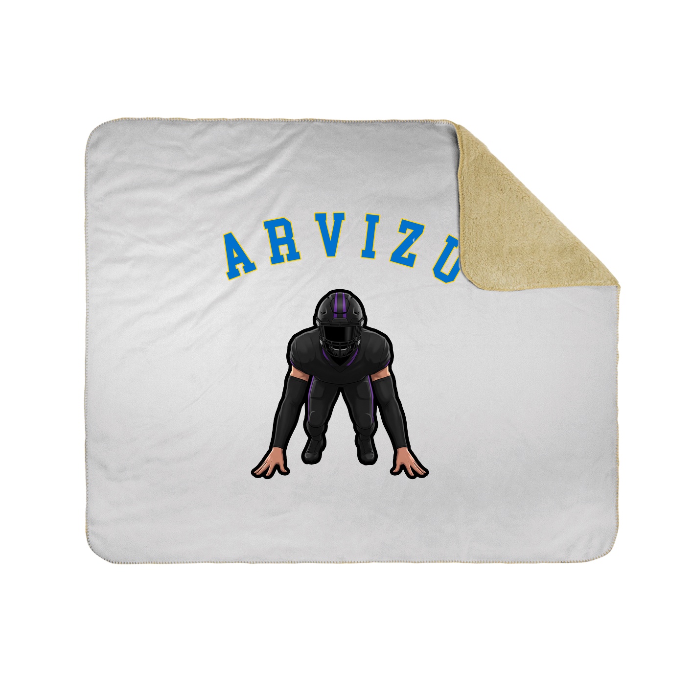 Throw Blanket — Shirsey Arch in White