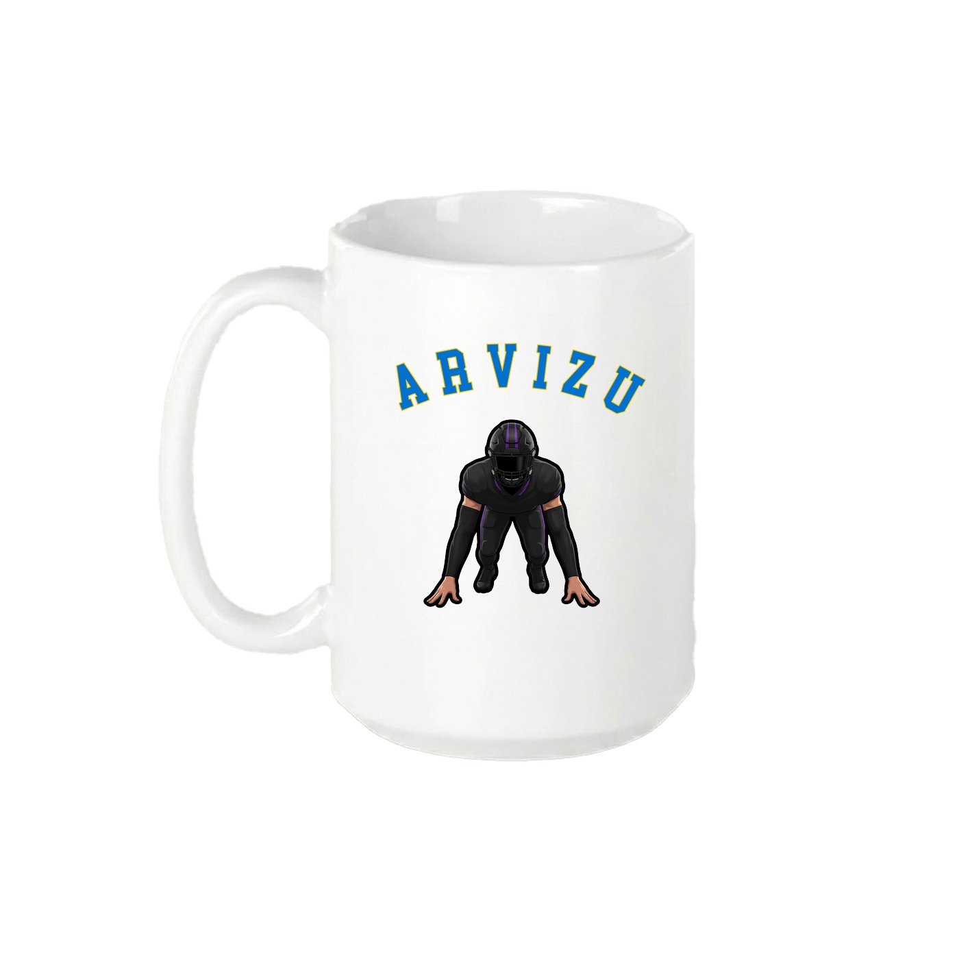 15oz Coffee Mug — Shirsey Arch in White