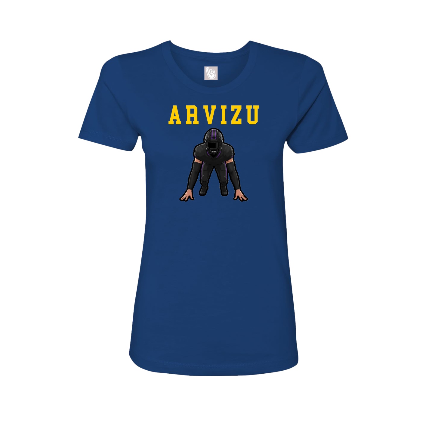Fitted Women's Tee — Shirsey in Royal