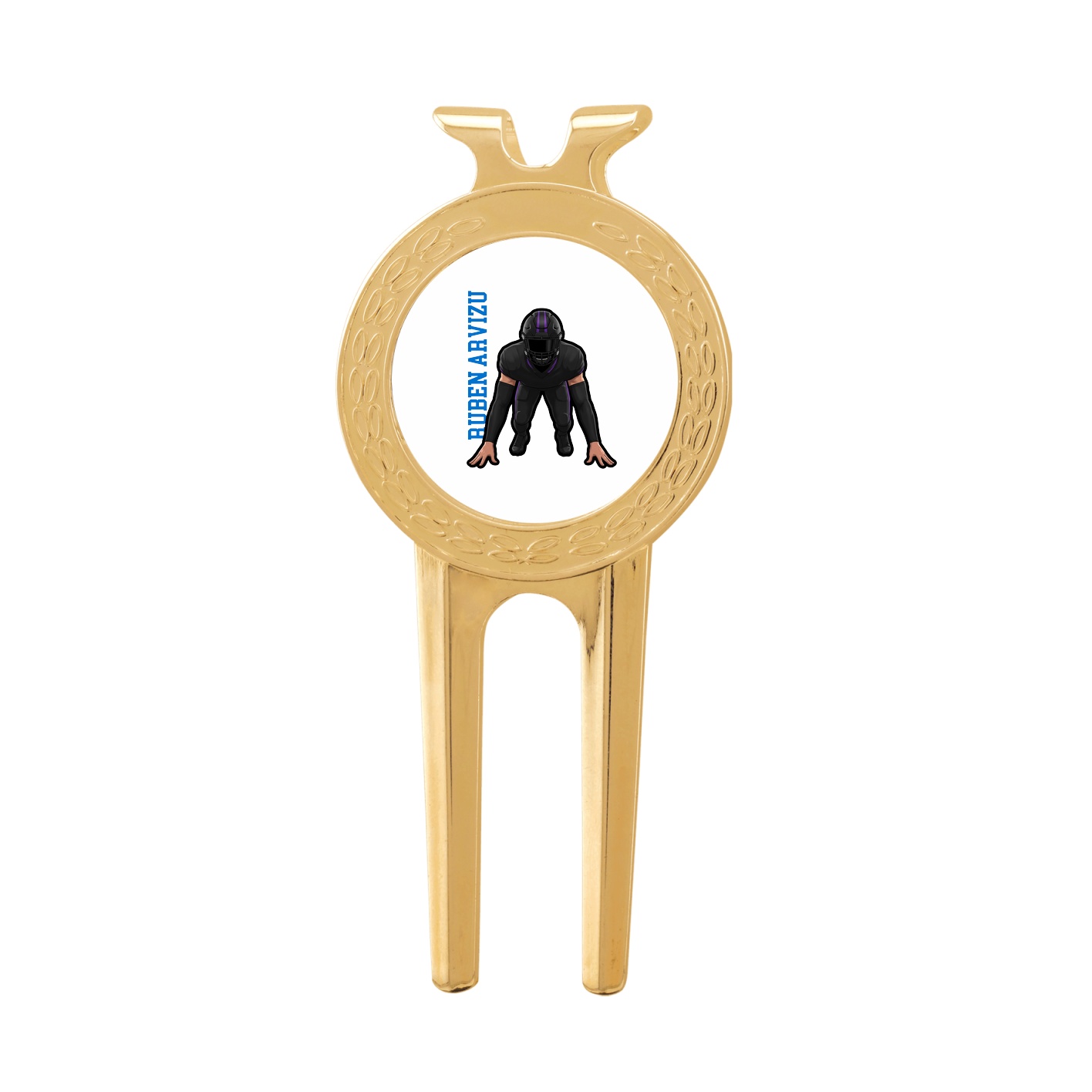 Divot Tool with Ball Marker — Name Vertical in Classic