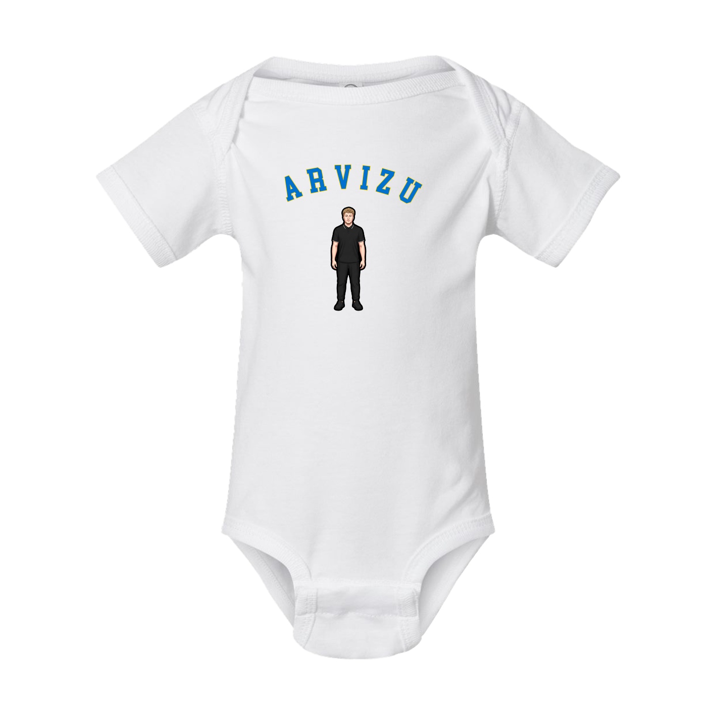 Baby Onesie — Shirsey Arch in White