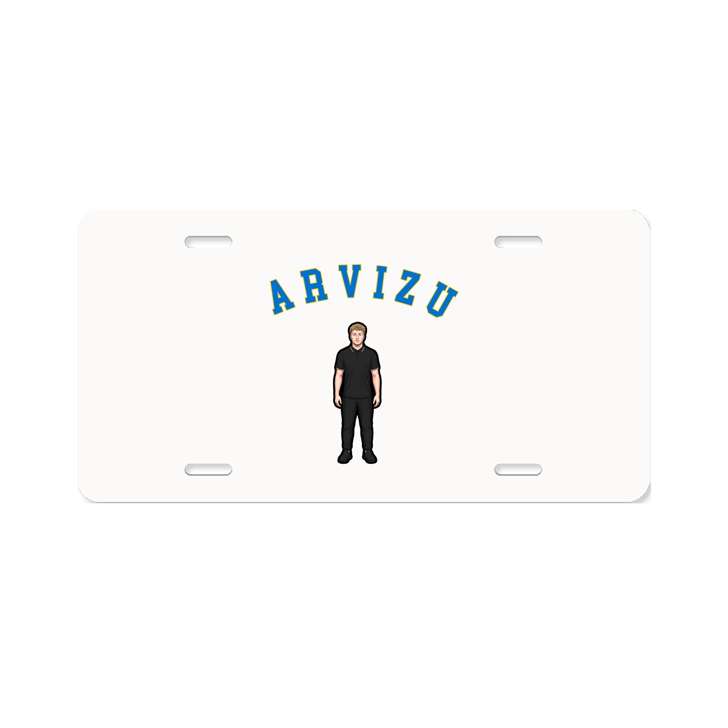 License Plate — Shirsey Arch in Classic