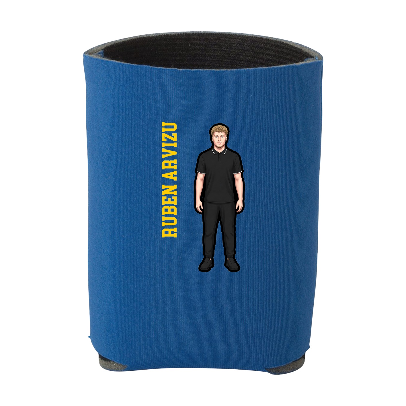 Can Holder — Name Vertical in Royal