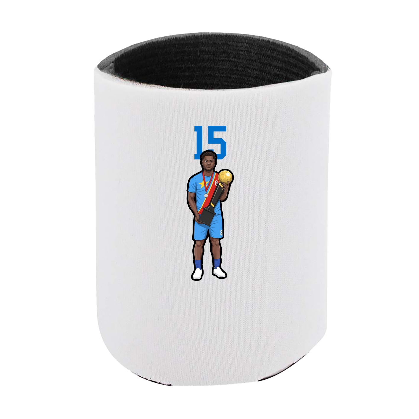 Can Holder — Number Top in White