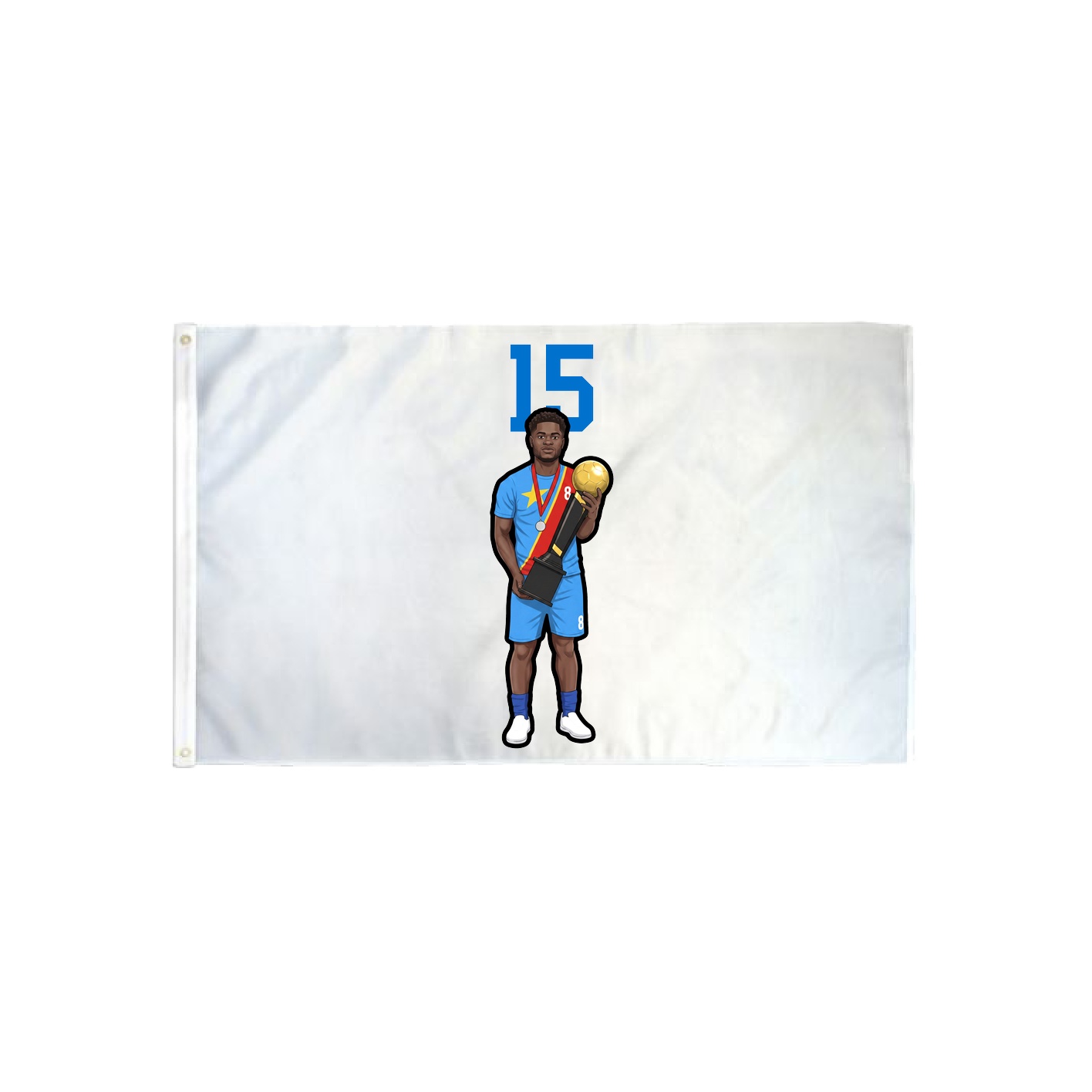3x5 Flag — Number Top in Classic