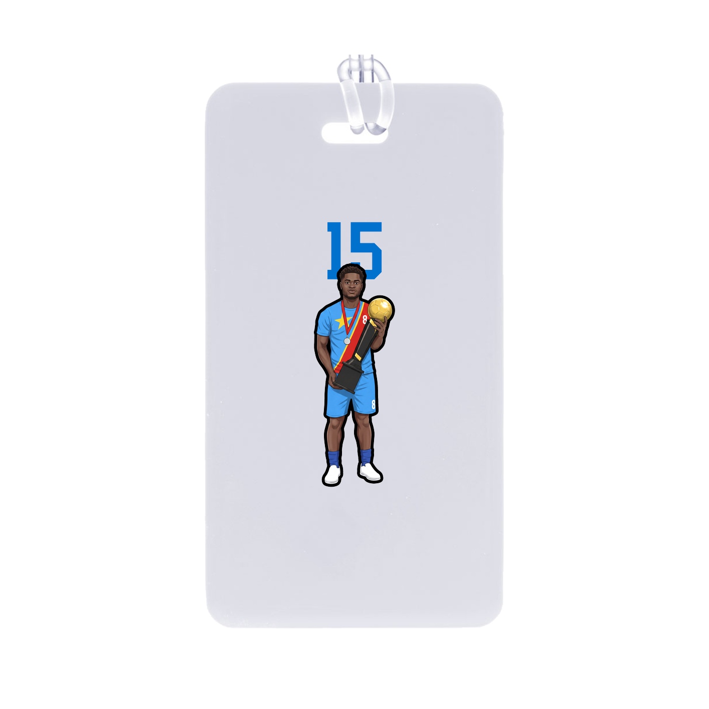 Bag Tag — Number Top in Classic