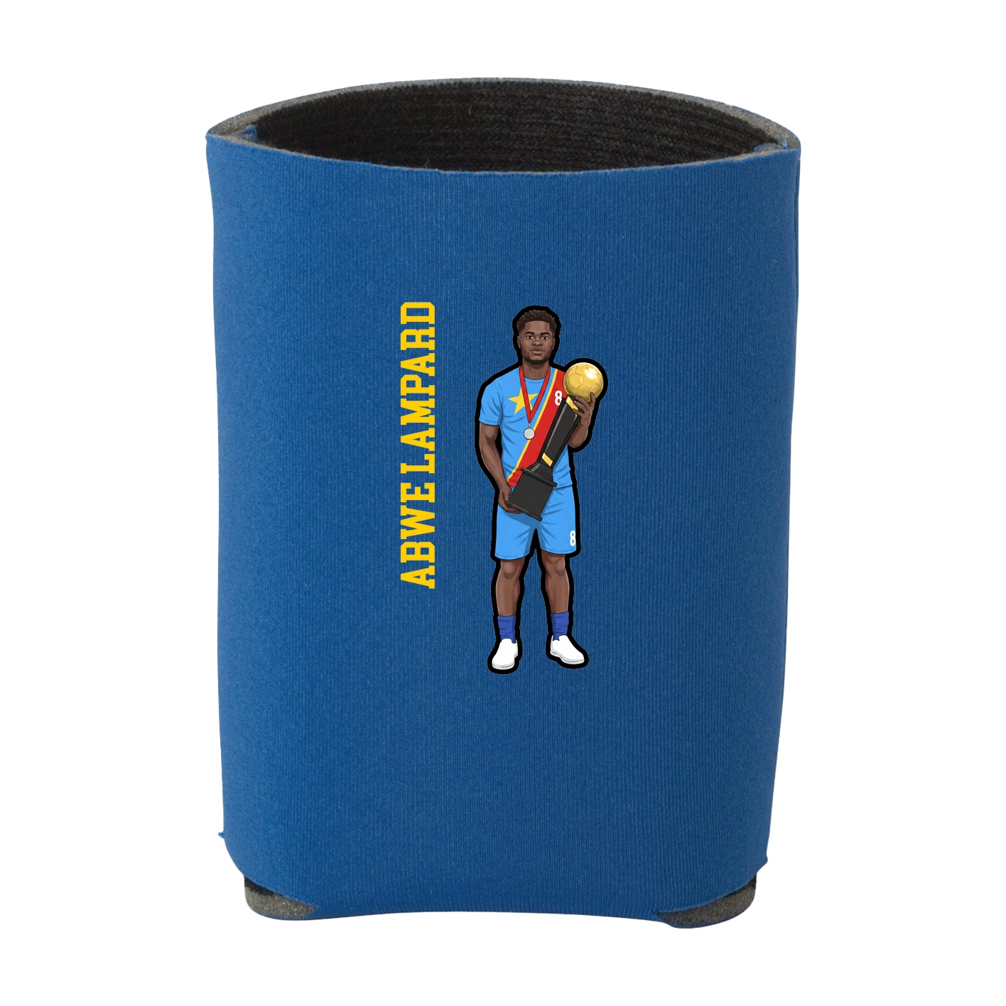 Can Holder — Name Vertical in Royal
