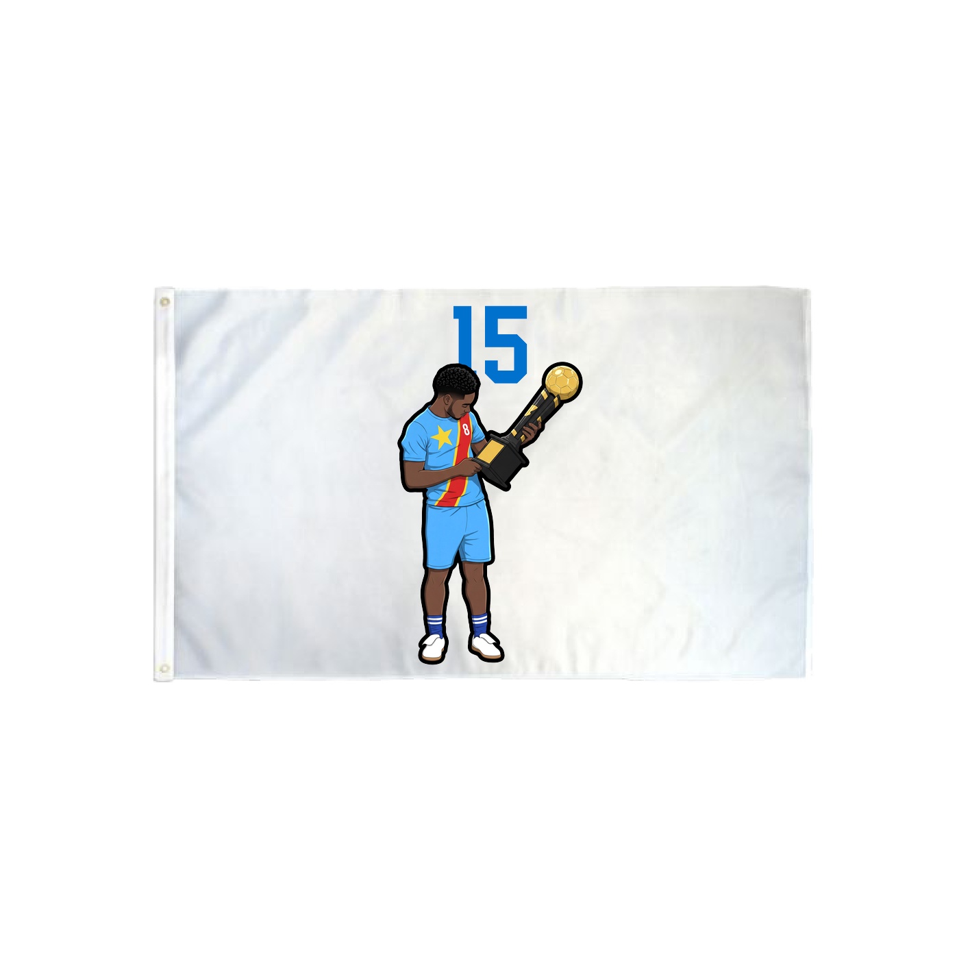 3x5 Flag — Number Top in Classic