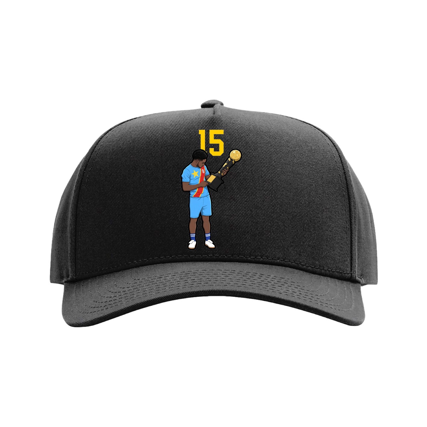 Full Fabric Five-Panel Champ Cap