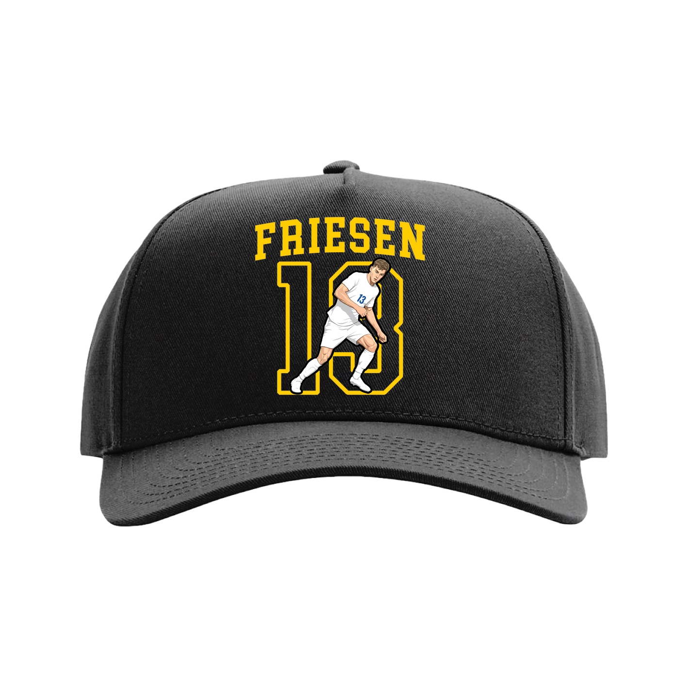 Full Fabric Five-Panel Champ Cap