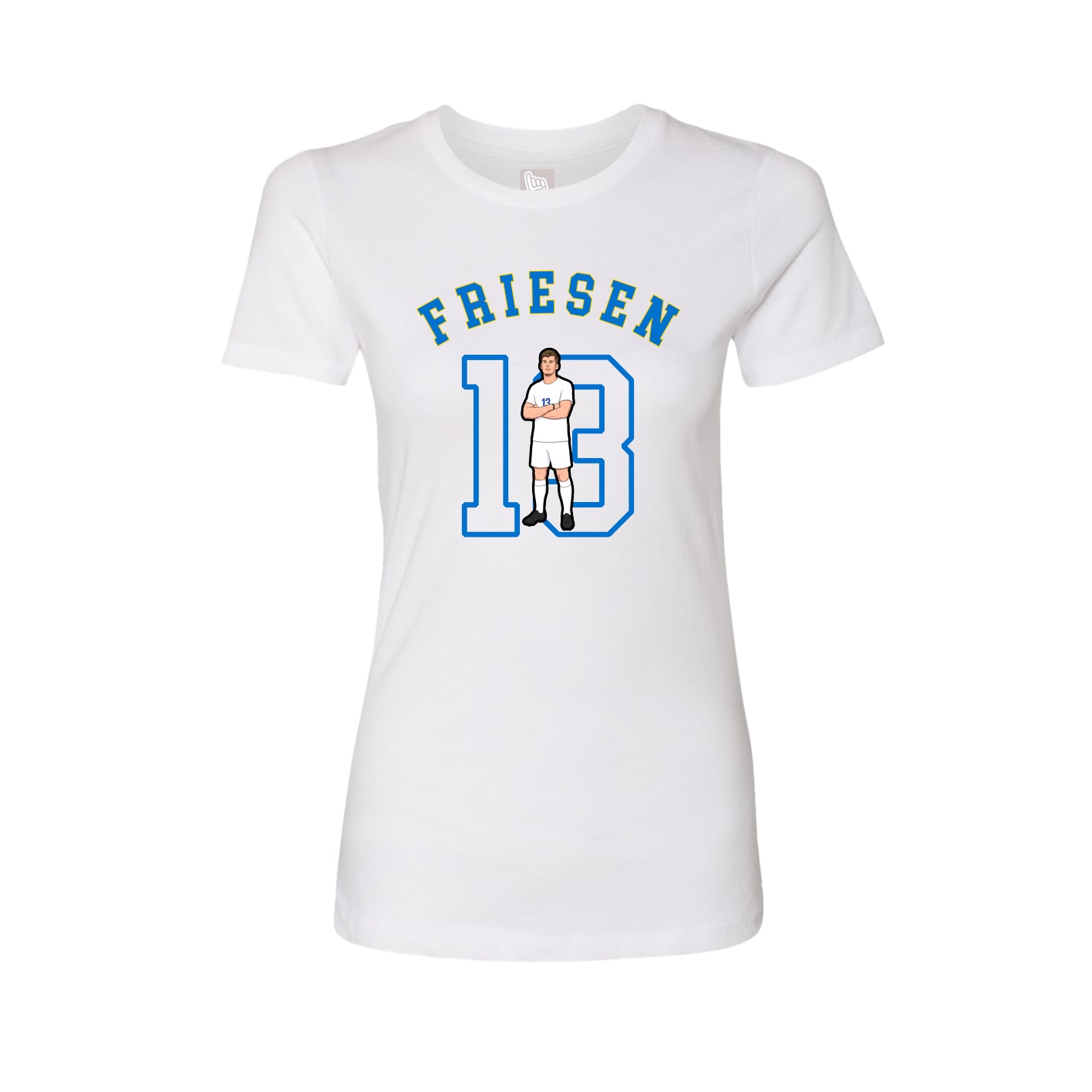 Womens Tee — Shirsey Arch in White