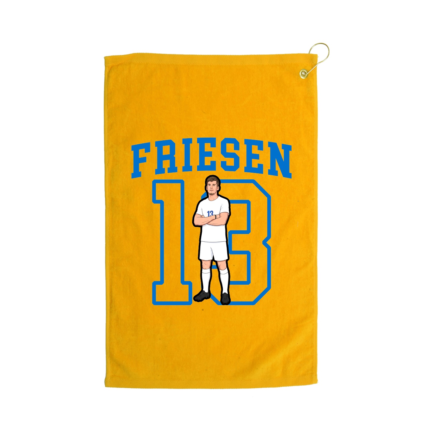 Golf Towel — Shirsey in Gold