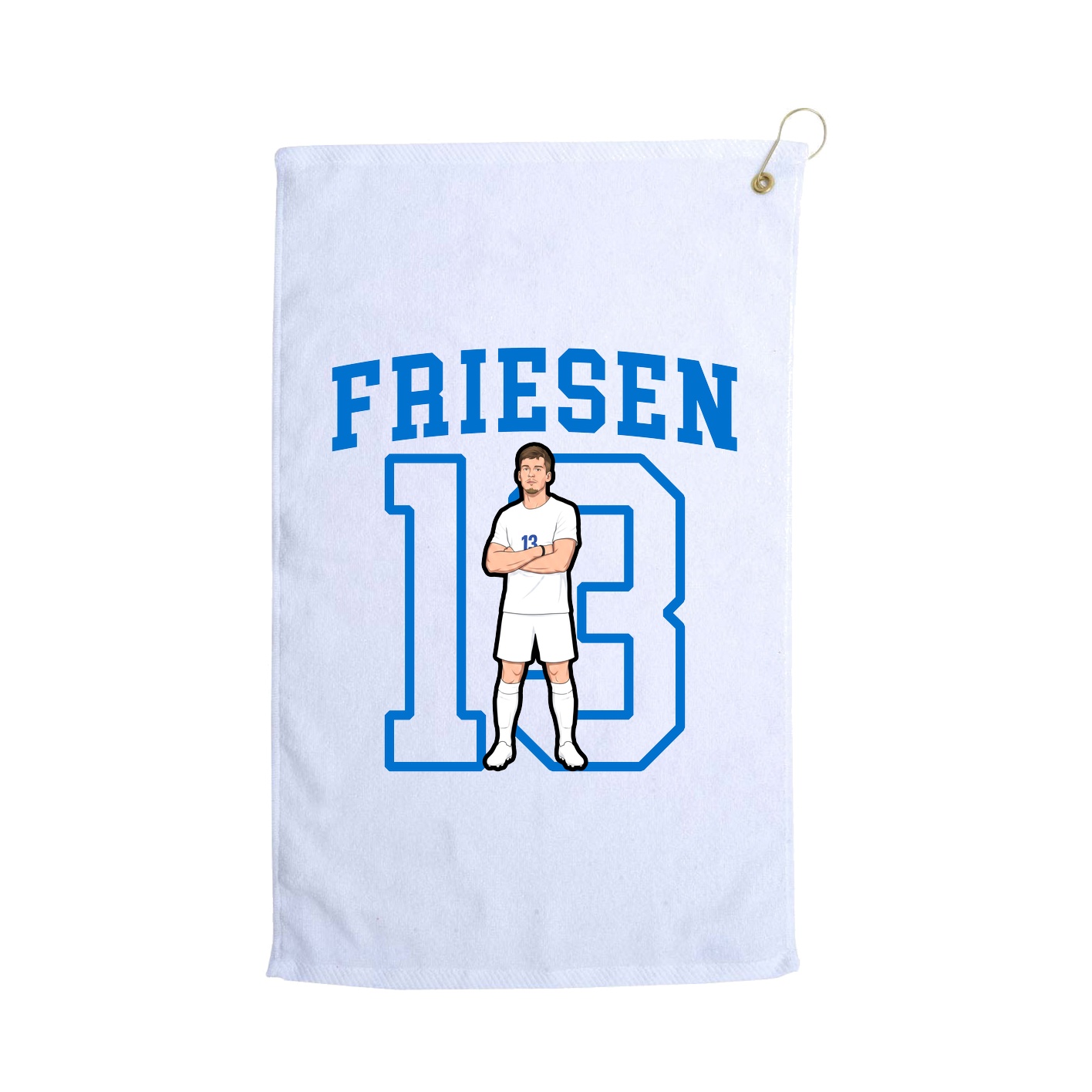 Golf Towel — Shirsey in White