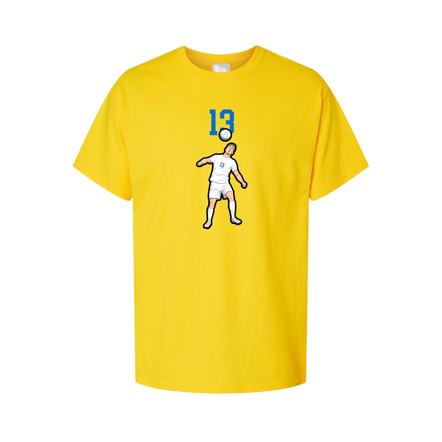 Tee — Number Top in Gold