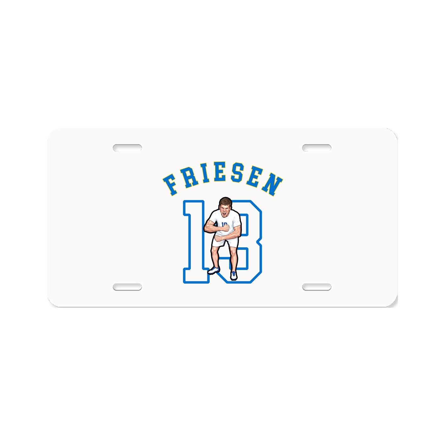 License Plate — Shirsey Arch in Classic