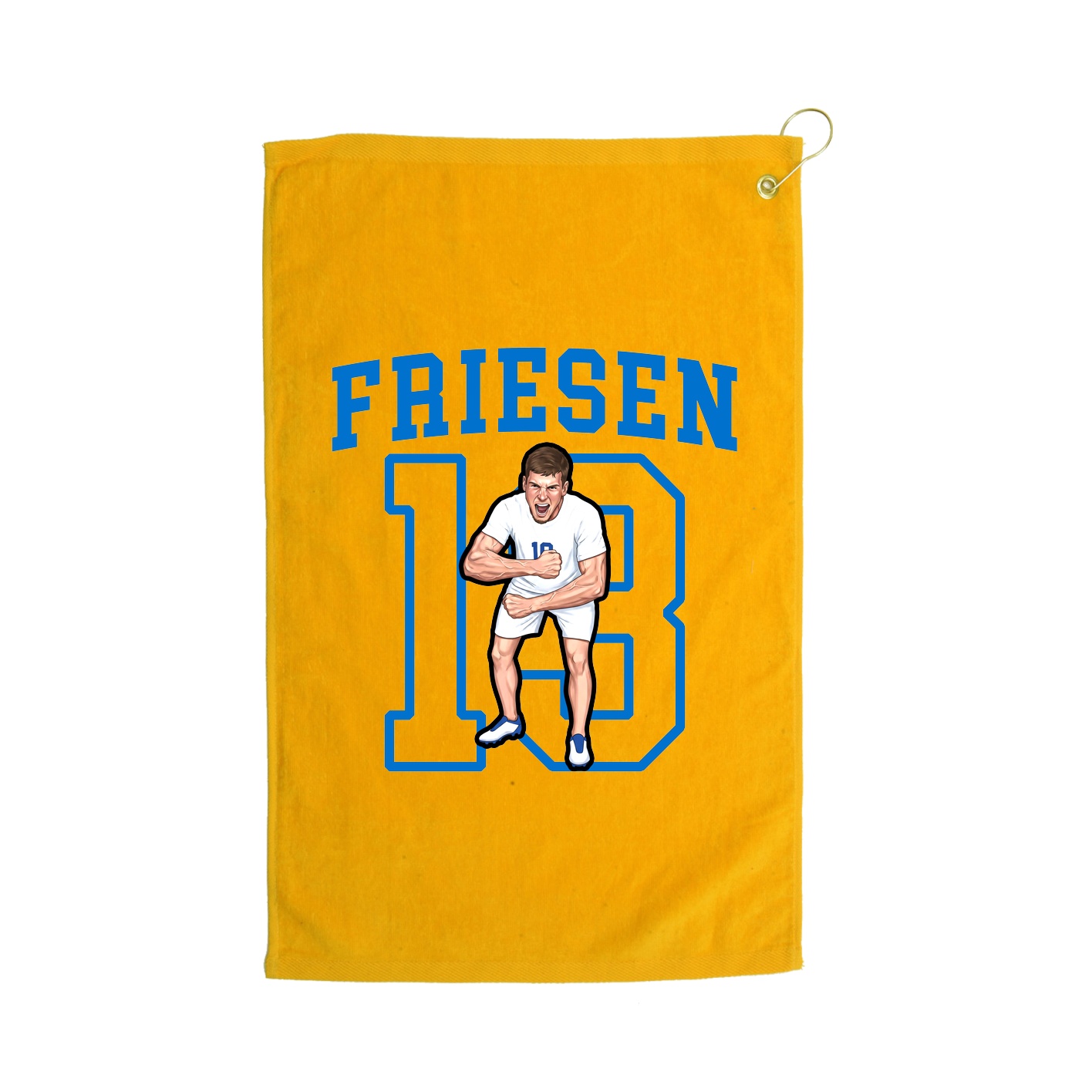 Golf Towel — Shirsey in Gold
