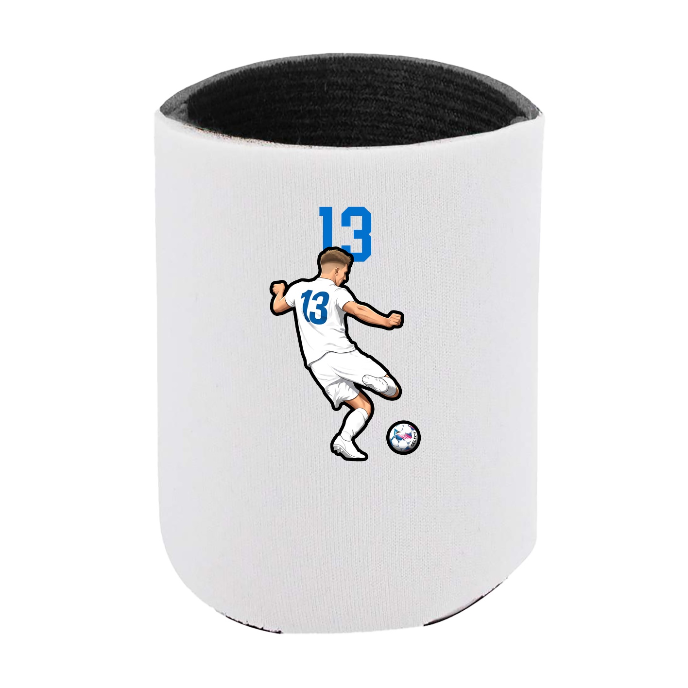 Can Holder — Number Top in White