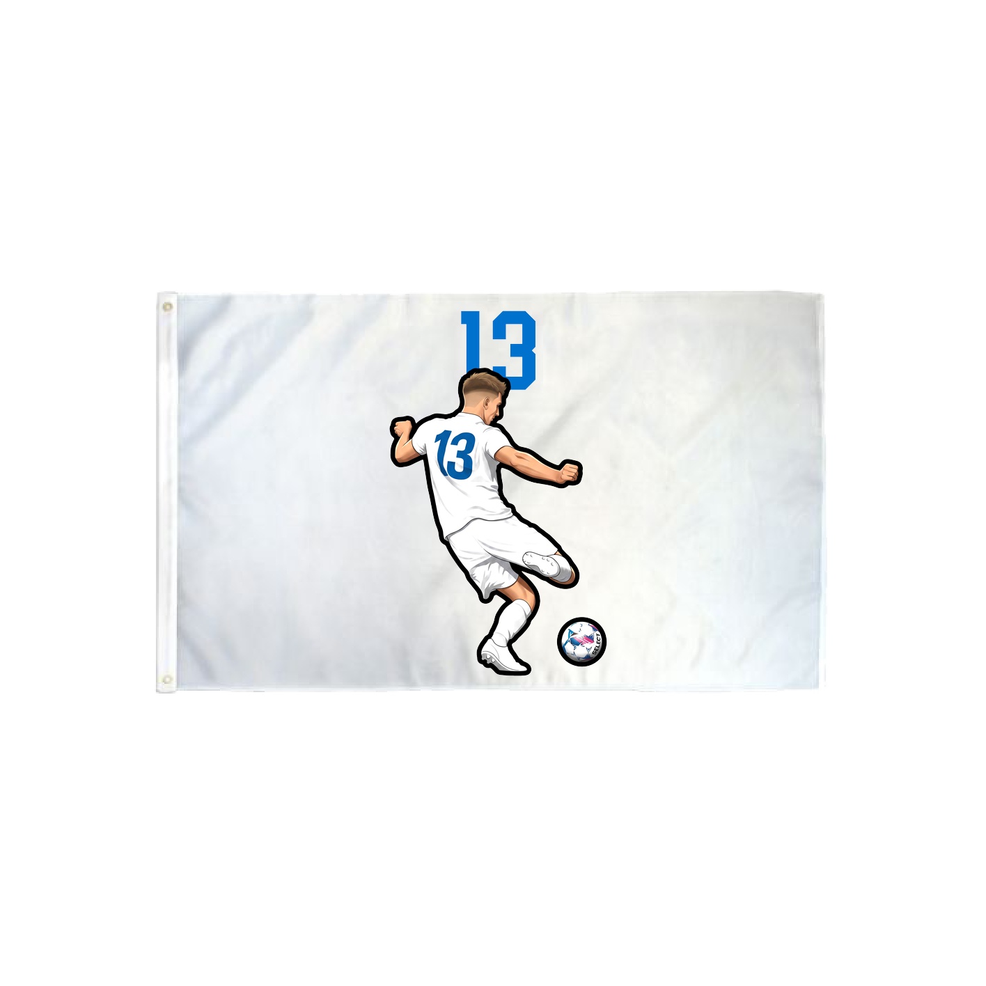 3x5 Flag — Number Top in Classic