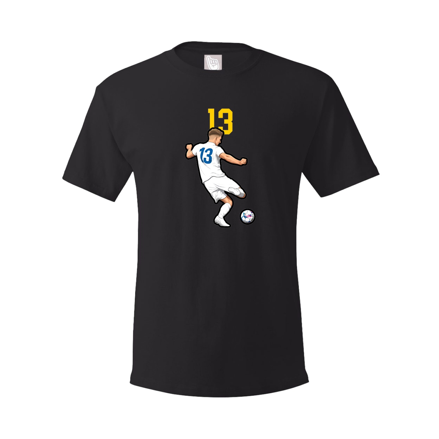 Tee — Number Top in Black