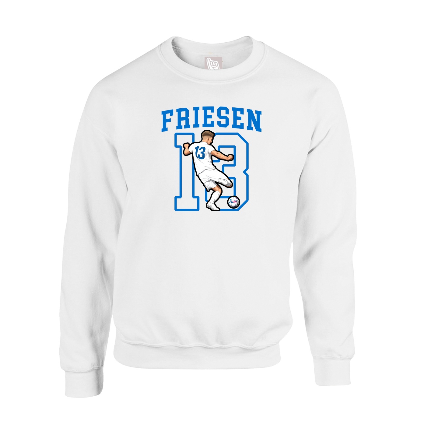 Fleece Crew — Shirsey in White