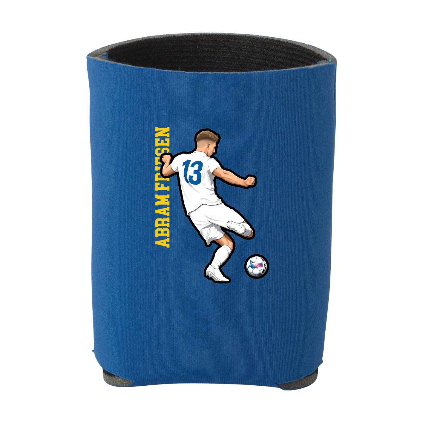 Can Holder — Name Vertical in Royal