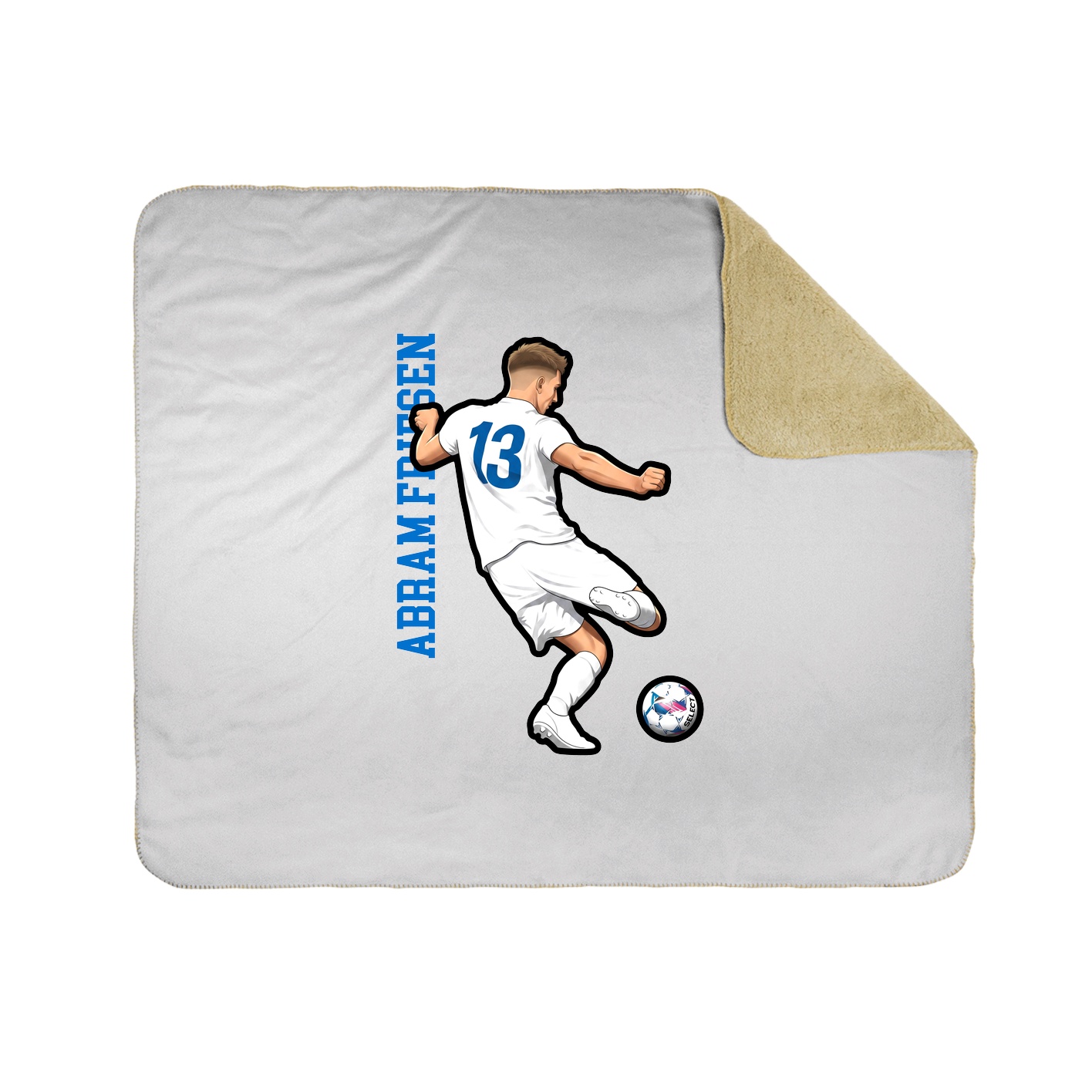 50x60 Sherpa Lined Throw Blanket