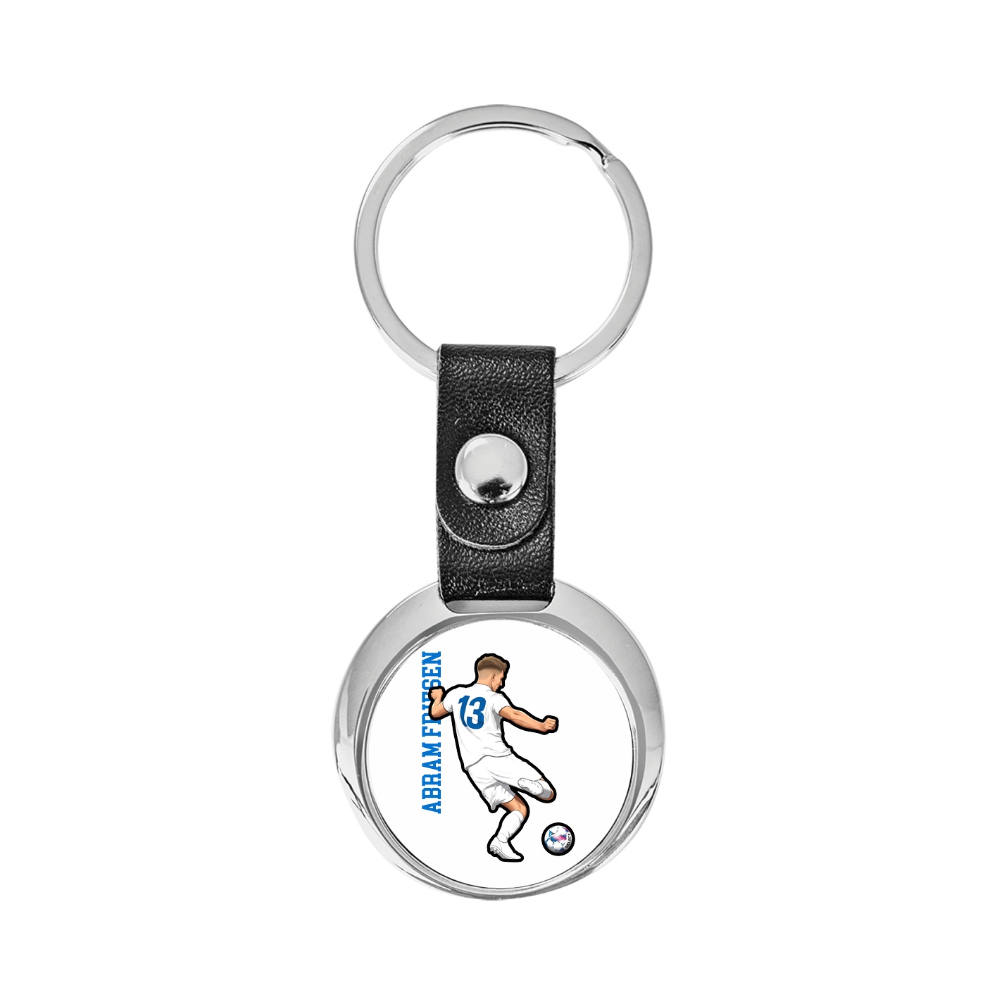Key Chain — Name Vertical in Classic