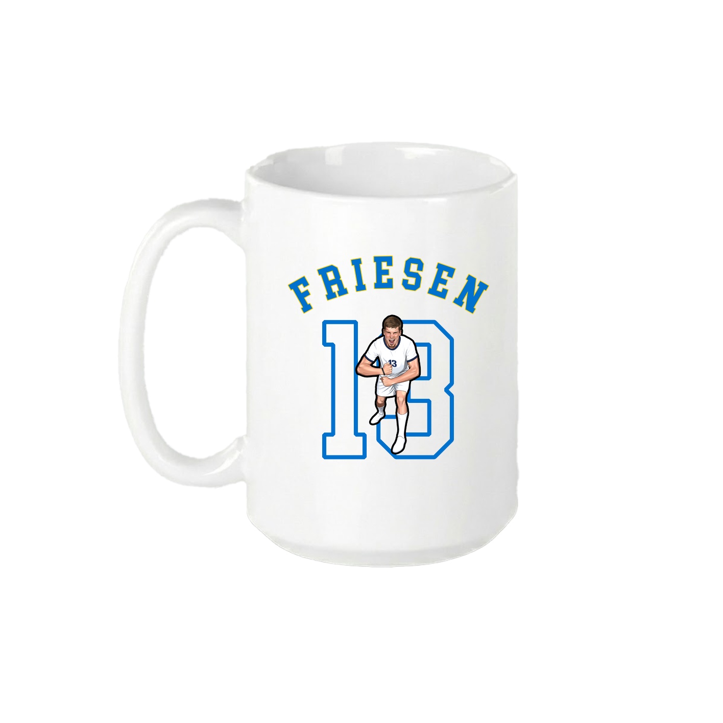 15oz Coffee Mug — Shirsey Arch in White