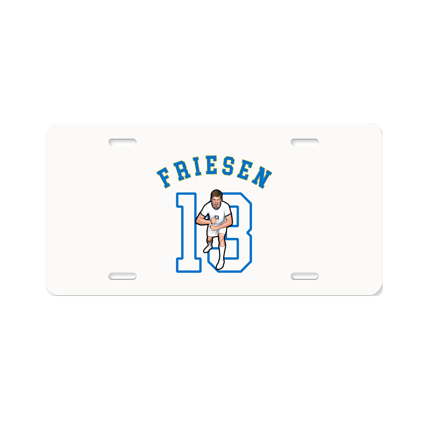 License Plate — Shirsey Arch in Classic