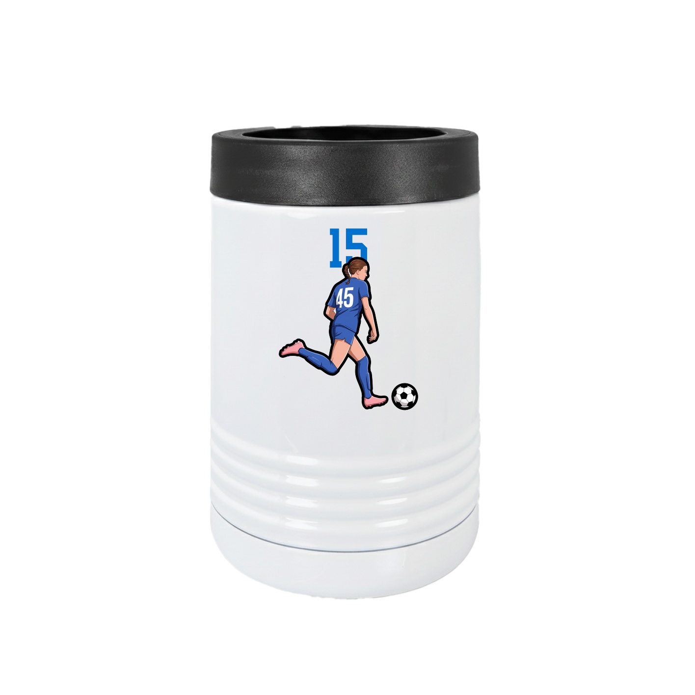 Beverage Holder — Number Top in White